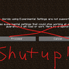 Shutup Experimental Settings! logo